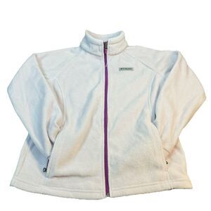 Columbia Youth girls XL 18/20  Benton springs fleece jacket, Lavender Pearl
